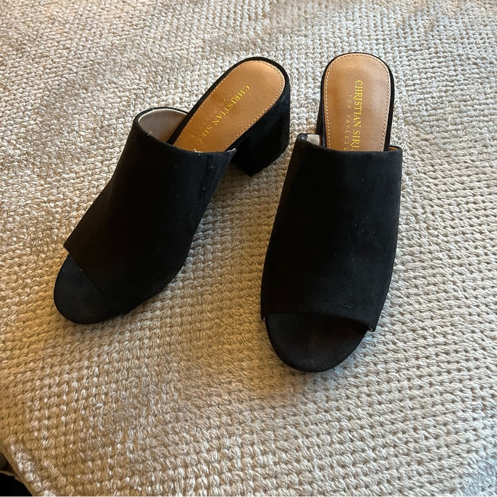 Black heels